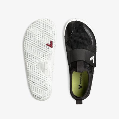 Basket Vivobarefoot Primus Sport II Enfant - Noir IJO462781